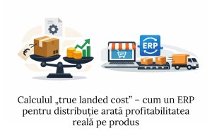 Calculul true landed cost, cum un ERP pentru distribuție arată profitabilitatea reală pe produs