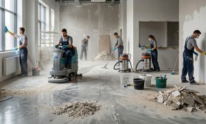 Pașii de urmat pentru curățenie după constructor în mediul de business