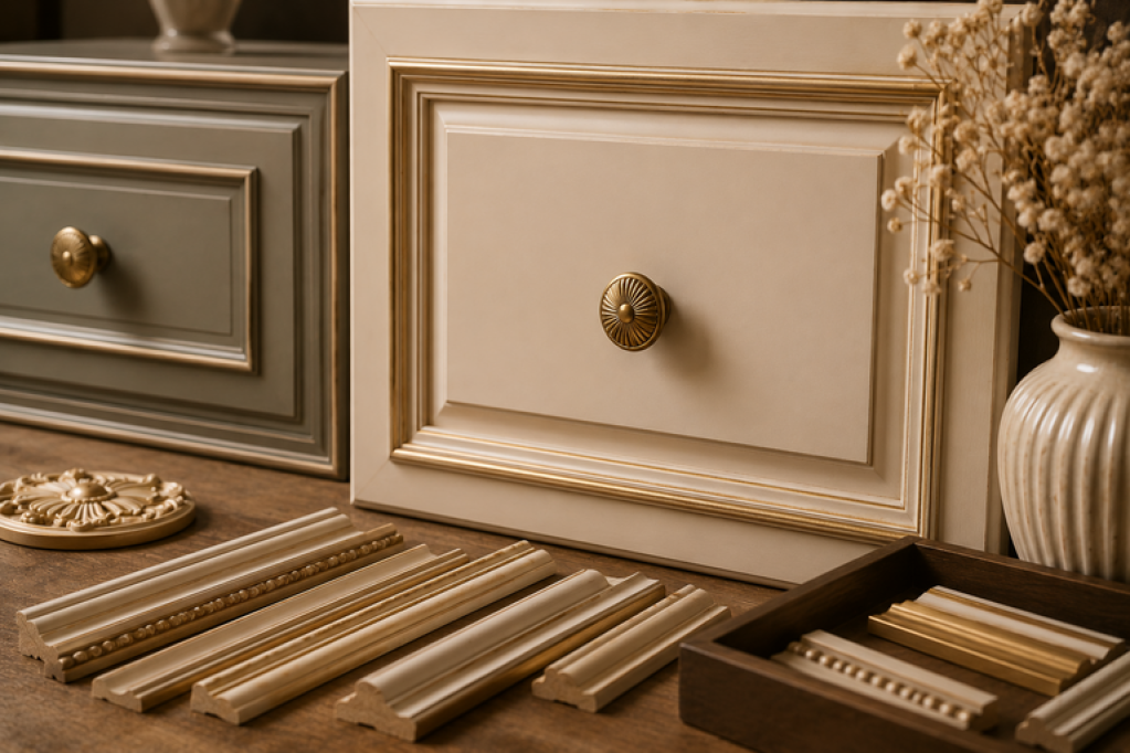 Baghete ornamentale și moulding pentru mobilier