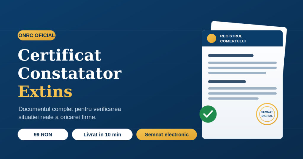 Cum obții rapid documentul oficial care îți arată situația reală a oricărei firme