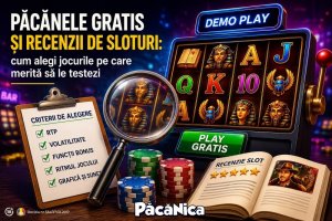 Păcănele gratis și recenzii de sloturi: cum alegi jocurile pe care merită să le testezi