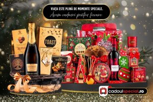 Cadoul Special simplifică alegerea cadourilor: coșuri de Crăciun comandate online și livrate în toată țara