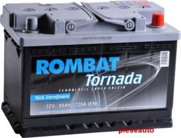 Acumulator ROMBAT 12V 80Ah Tornada