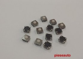 Buton pentru telecomanda alb