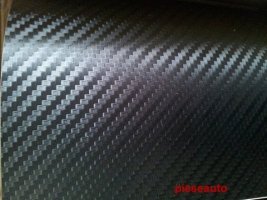 Folie carbon 3D neagra USA,1m X 1.5m