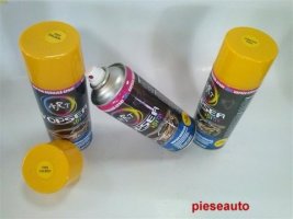 Spray vopsea nemetalizat galben,400ml