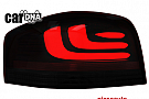 carDNA Stopuri LED Audi A3 8P _ 03-09 negru/rosu/fumuriu