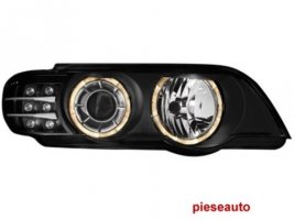 Faruri BMW X5 99-03 E53 2 SLR LED semnal  negru