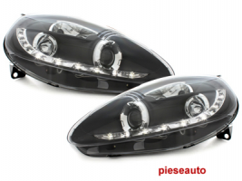 Faruri DAYLINE Fiat G.Punto 2005-2008 negru