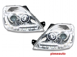 Faruri DAYLINE Ford Fiesta 01-05 chrom