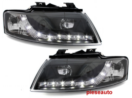 Faruri DAYLINE LED AUDI A4 8HE 02-05    negru