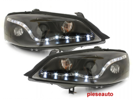 Faruri DAYLINE Opel Astra G 98-04 negru
