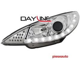 Faruri DAYLINE Peugeot 206 02-07 chrom