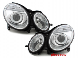 Faruri Mercedes Benz W211 E class 02-06_XENON_crom