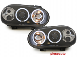 Faruri VW Golf IV 97-04_2 CCFL Angel Eyes Negru