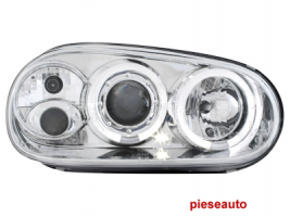 Faruri VW Golf IV 97-04 pozitie angeleyesRHD chrom