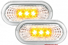 LED semnal aripilukas Renault Clio I+II/Megane/Laguna 98+chrom