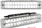 lumini de zi TFL cu 26 LED LxHxT 140x30x40mm (2 buc)