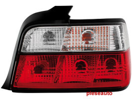 Stopuri BMW E36 Limousine  rosu/cristal