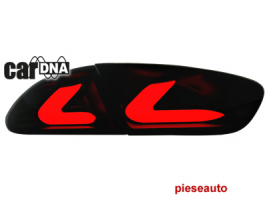 Stopuri CarDNA LED Seat Leon 09+ 1P1 LIGHTBAR negru/fumuriu