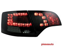 Stopuri LED Audi A4 Avant 04-08LED negru/fumuriu