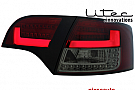  Stopuri LED Audi A4 Avant B7 04-08 rosu / fumuriu -