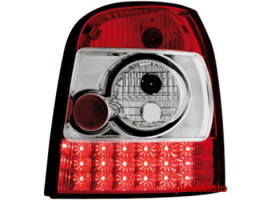 Stopuri LED Audi A4 B5 Avant 95-01  rosu/cristal