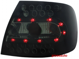 Stopuri LED Audi A4 B5 Sedan 95-01 negru / fumuriu
