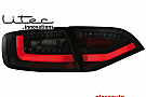  Stopuri LED Audi A4 B8 (8k) Avant negru / fumuriu -