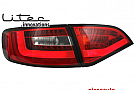  Stopuri LED Audi A4 B8 (8K) Avant rosu / clar -