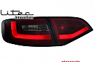  Stopuri LED Audi A4 B8 (8K) Avant rosu / fumuriu -