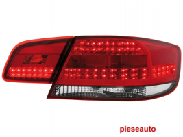 Stopuri LED BMW E92 Coupe 2D 07-09 rosu/cristal