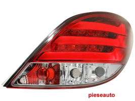 Stopuri LED Peugeot 207 06-05.09 rosu cristal