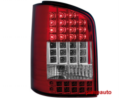 Stopuri LED VW T5  03+  cu LED semnal rosu/cristal