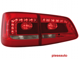 Stopuri LED VW Touran 2011 + rosu / fumuriu -