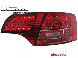 Stopuri LITEC LED Audi A4 Avant B7 04-08  red