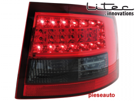 Stopuri LITEC LED Audi A6 Avant 4B 12.97-1.05rosu/fumuriu