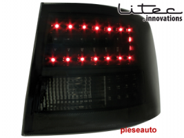 Stopuri LITEC LED Audi A6 Avant 4B 97-05  negru/fumuriu