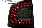 Stopuri LITEC LED Skoda Octavia 1Z 04+  negru/fumuriu