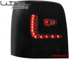 Stopuri LITEC LED VW Passat 3B/G 97-05  negru/fumuriu