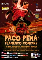 PACO PENA fondatorul primului curs universitar de chitara flamenco din lume in Romania la IRAF
