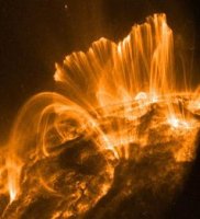 Cremele solare si eruptiile solare
